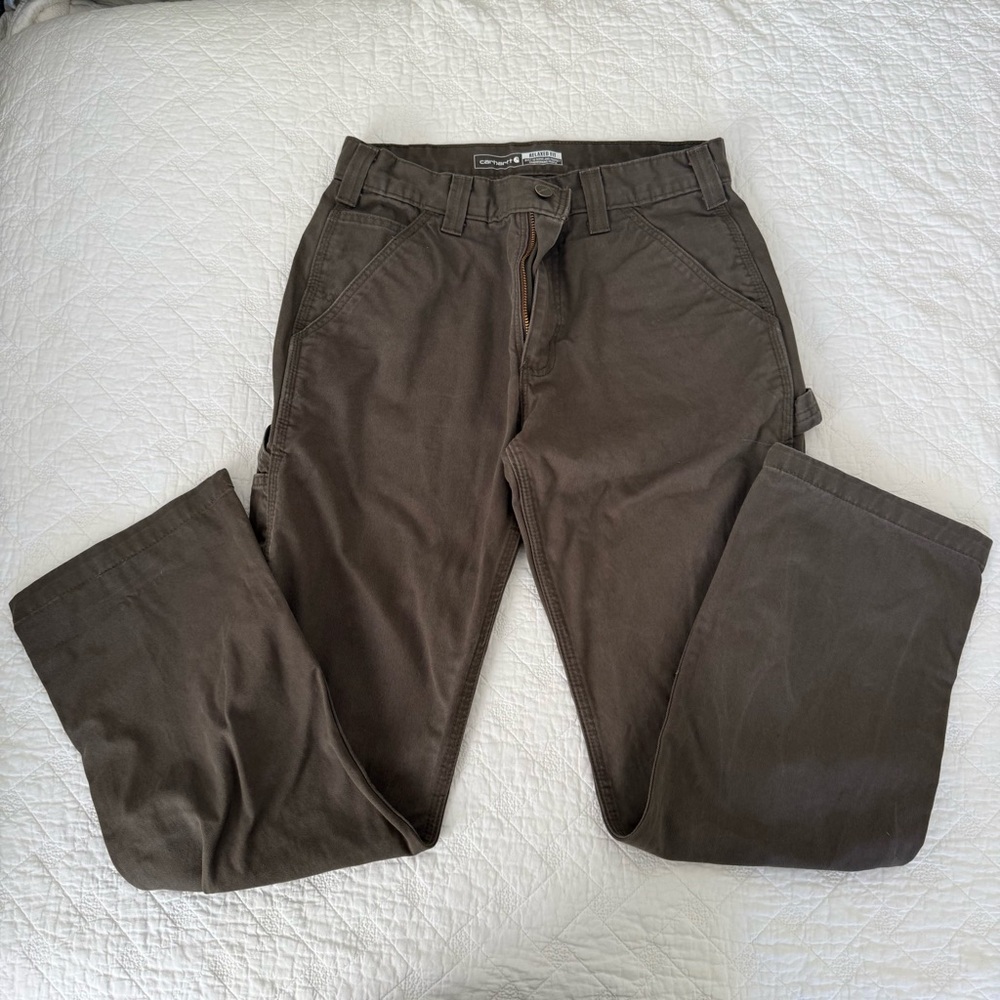 Carhartt Relaxed Fit canvas carpenter pants